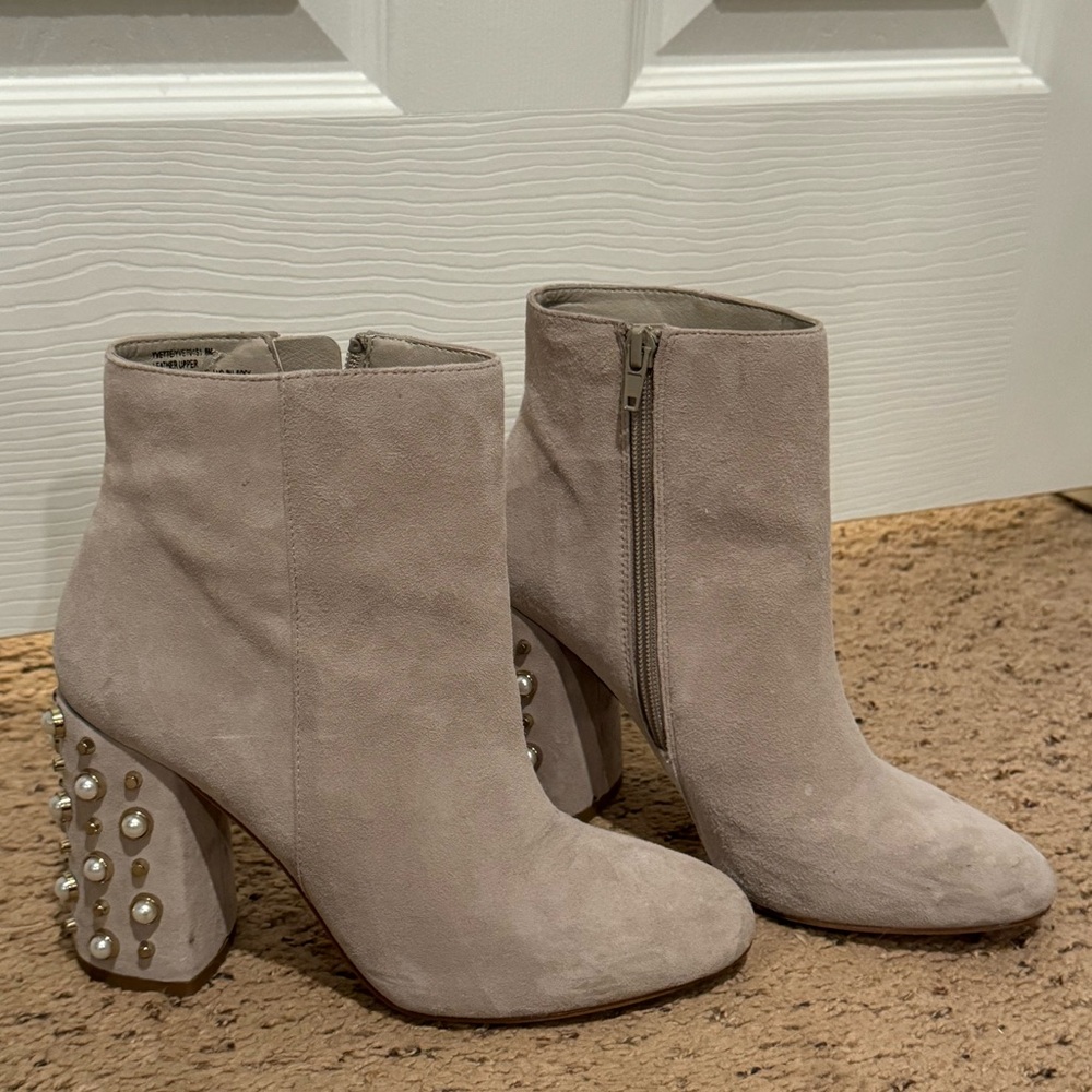 Steve Madden Suede Booties.